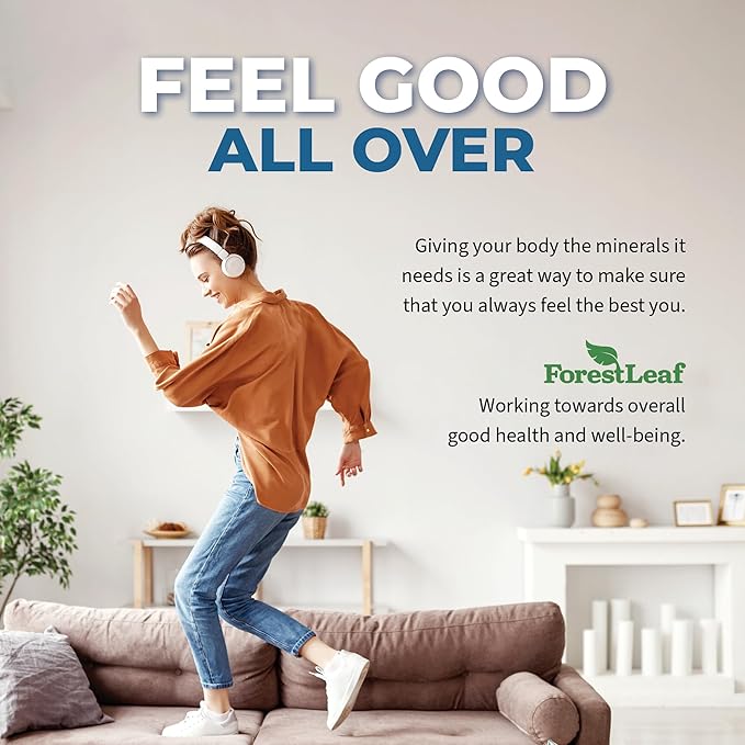 ForestLeaf Magnesium Complex 500mg - Magnesium 500mg Capsules - Magnesium Supplement 500 mg - Magnesium for Sleep, Magnesium for Constipation - Magnesium Supplement for Women (120 Ct)