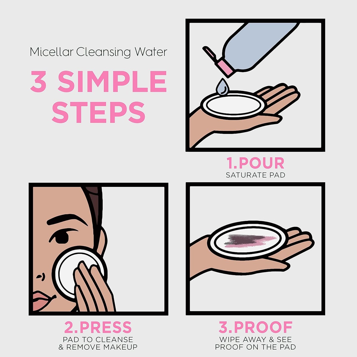 Garnier Micellar Water, Hydrating Facial Cleanser & Makeup Remover, Suitable for Sensitive Skin, Vegan, Cruelty Free, 13.5 Fl Oz (400mL), 2 Count