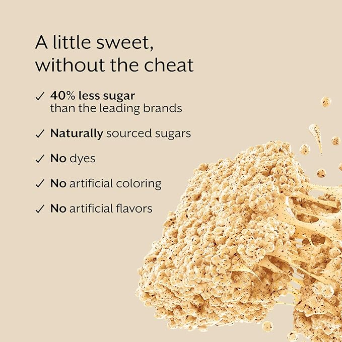 Promix Protein Puff Bars, 12-Pack - Snickerdoodle - Marshmallow Crispy Treat - Great Tasting & Healthy On The Go Snack - High Protein & Low Calorie - Non-GMO & Free From Gluten, Soy, & Corn