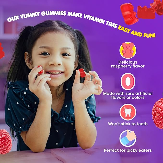 DR. MORITZ Magnesium Bundle - Calm Magnesium Gummies for Adults (200mg, 30 Count) and Kids Magnesium Gummies (120 Count, 2 Pack) - Sugar-Free Magnesium Citrate Gummies for Relaxation Support