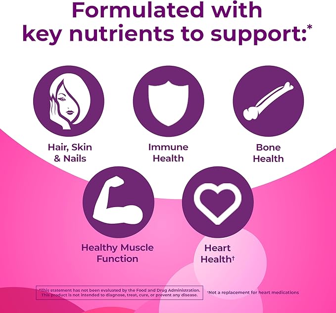 ONE A DAY Multi+ Hair, Skin & Nails, Multivitamin + Boost of Support for Healthy Hair, Skin & Nails with Biotin and Vitamins A, C, E & Zinc ,Gummy 120 Count (2 Month Supply)