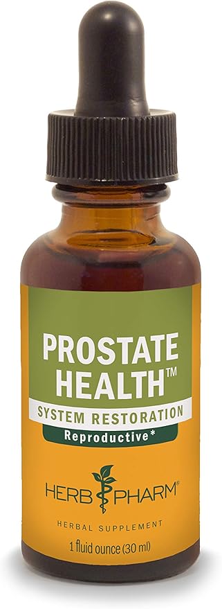 Herb Pharm Prostate Health Liquid Herbal Formula with Saw Palmetto Liquid Extract - 1 Ounce