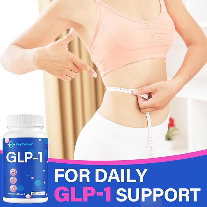 GLP-1 Support | GLP-1 Supplement, GLP Support Core with Synbiotics, Hops Extract, Eriocitrin Support GLP-1 Level Naturally, Natural GLP-1 Supplement for Women and Men, Take Before Meal - 120 Count