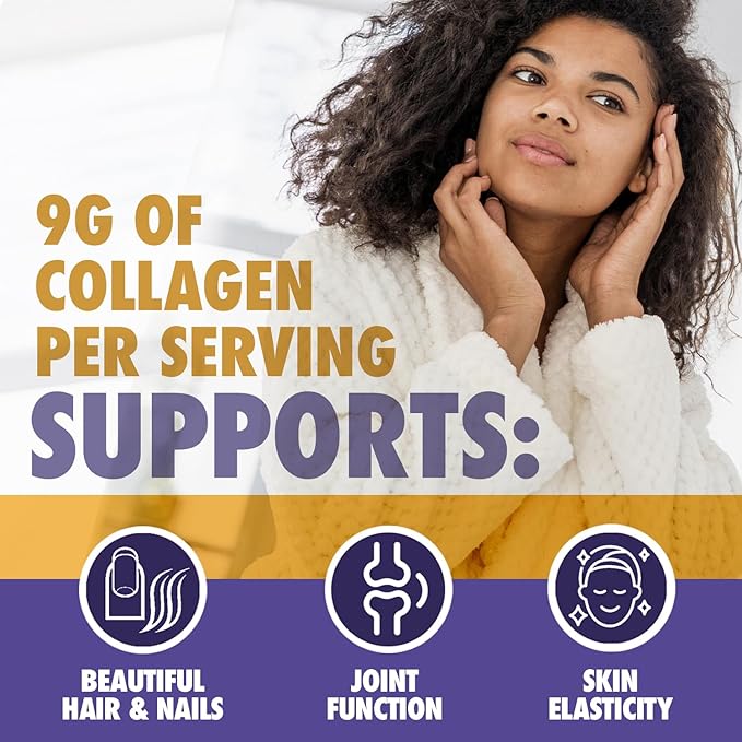 DR. EMIL NUTRITION Collagen Peptides Powder Plus Immune Mushroom Blend - Collagen Powder for Women with Lions Mane & Reishi Mushroom Powder for Immunity - Collagen Supplements for Hair, Skin & Nails