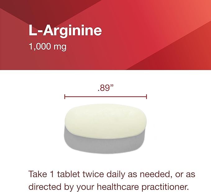 Protocol L-Arginine 1,000mg - Amino Acid - Urea Detox - Protein Protection - 120 Veg Caps