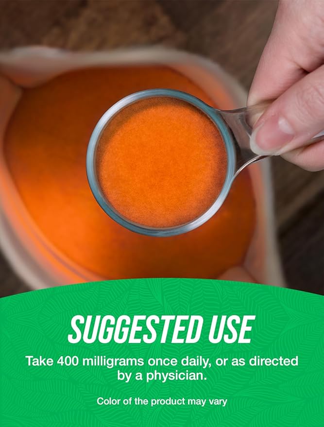 BulkSupplements.com Lutein Powder - from Marigold Flower Extract, Lutein Supplement, Lutein 20mg - Antioxidant Source, Gluten Free, 400mg per Serving, 250g (8.8 oz) (Pack of 1)