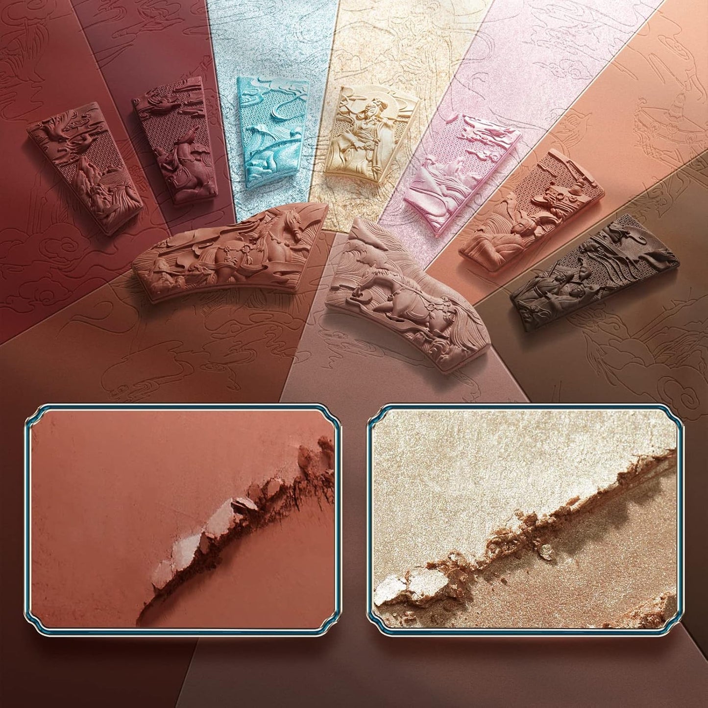 FLORASIS Floral Engraving Odey Makeup Palette (The Encounter)