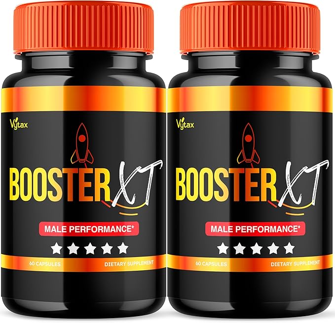 (2 Pack) Booster XT for Men, Booster XT Capsules, Premium Formula Vitamin Supplement Support Energy Peak Performance, Multivitamin Pastillas Capsulas BoosterXT Boost XL (120 Capsules)
