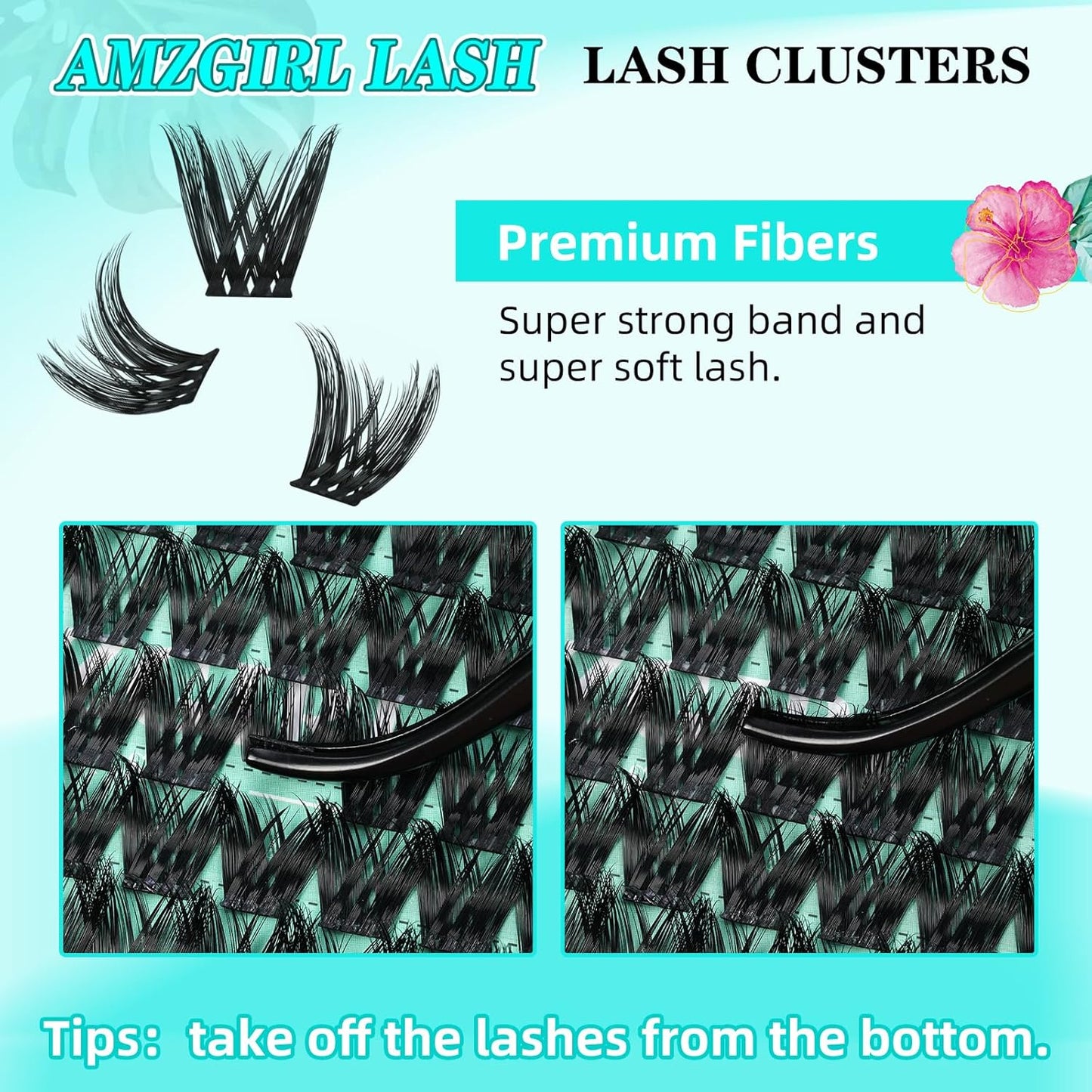 Lash Clusters Wet Look 168Pcs Eyelash Cluster Ultra-Thin Lash Band Eyelashes Extensions Spiky Anime Wide Span Lashes(Mallow,C-10mm)