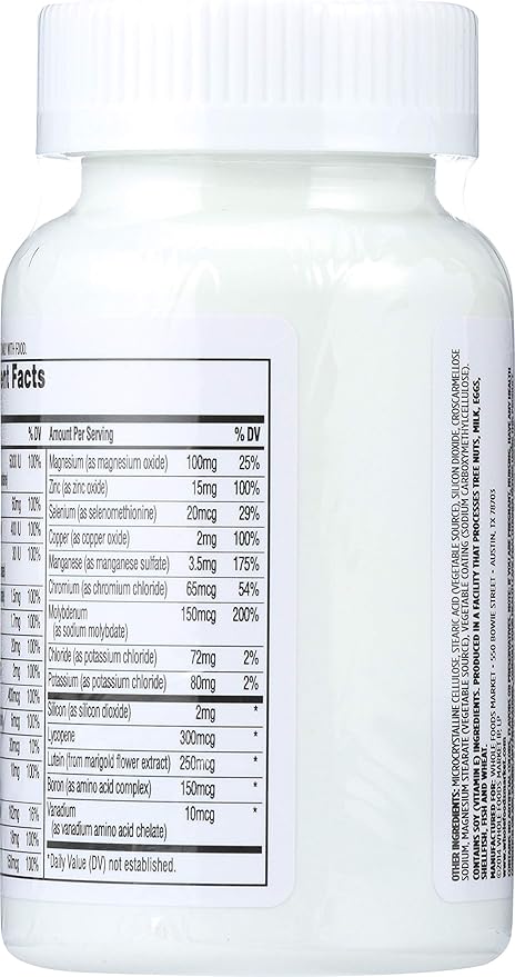 365 Everyday Value, Adult Multi with Iron, 90 ct (packaging may vary)