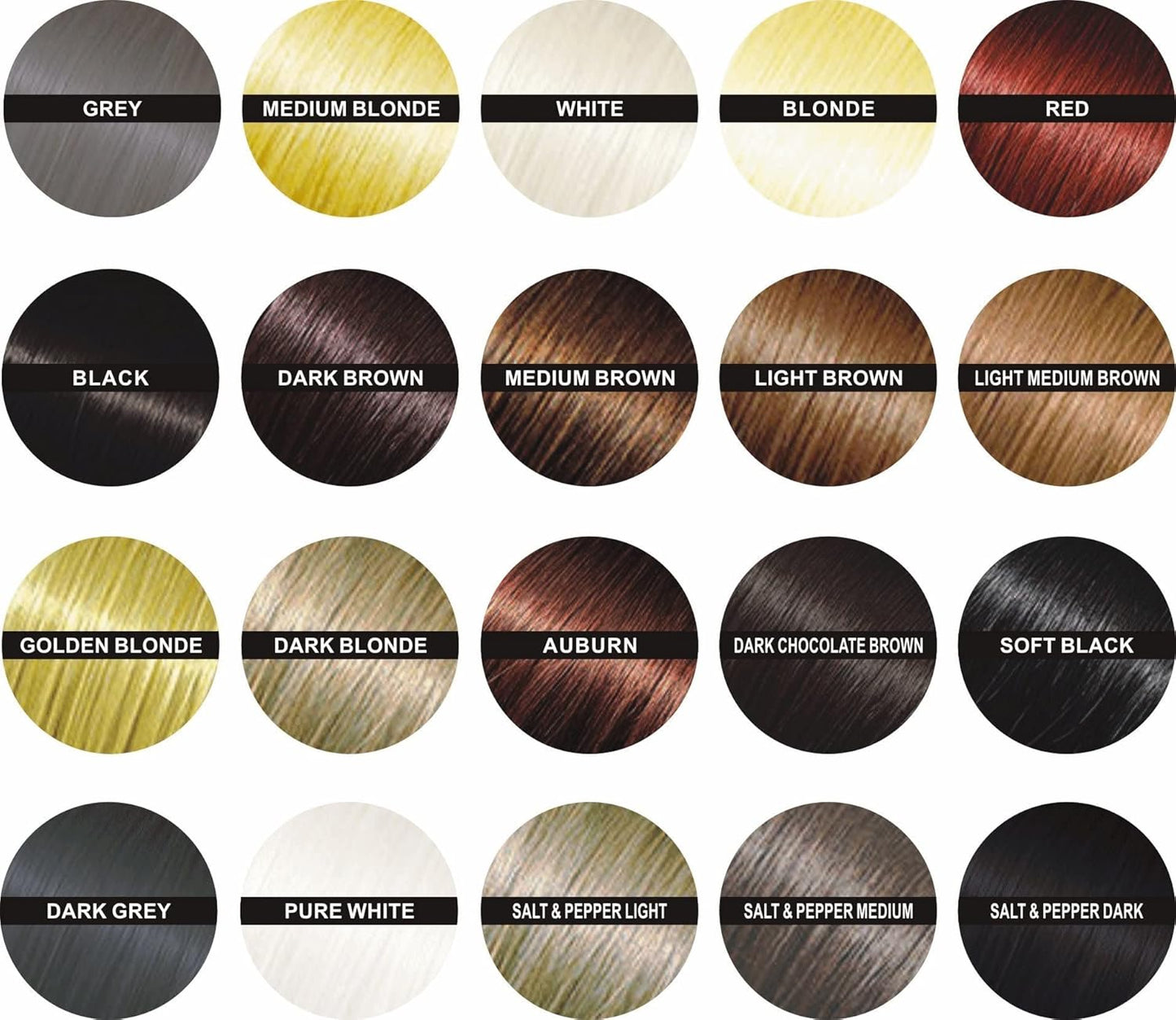 Hair Building Fibers 200 Grams 7 Oz. With Bottle By Finally Hair 50g*4 (Black)