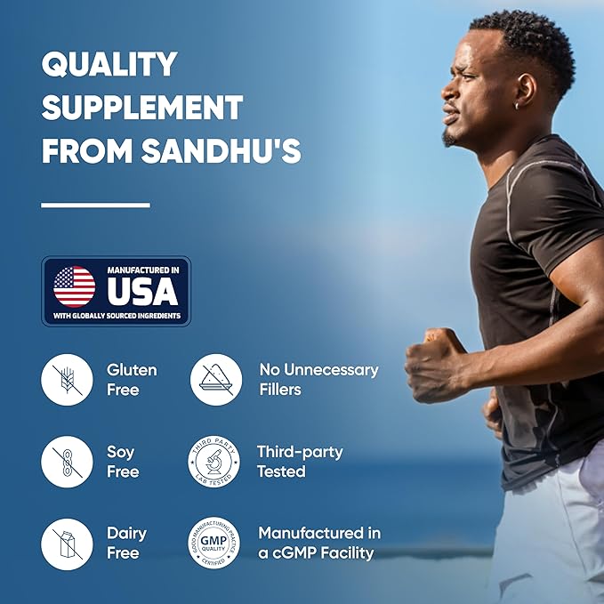 Sandhu's Zinc Supplement with Ionophores| Quercetin & Green Tea Extract for Superior Absorption and High Potency| 800mg Vegetarian Capsules 30 Days Supply| Immune Support for Men & Women| Made in USA