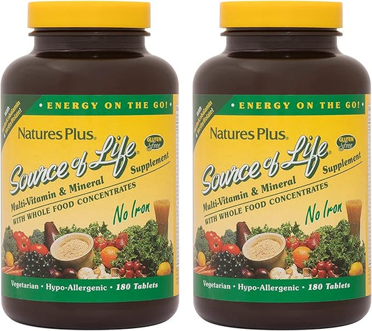 Natures Plus Source of Life NO-Iron TAB 180