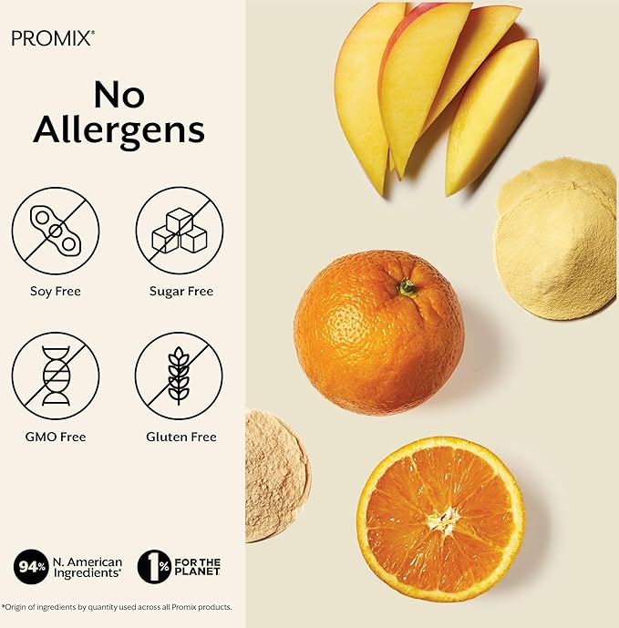 Promix Debloat Prebiotics and Probiotics Immune Support Supplement for Digestive Health, Nausea Relief, Gut Repair - Variety Pack - 12 Count