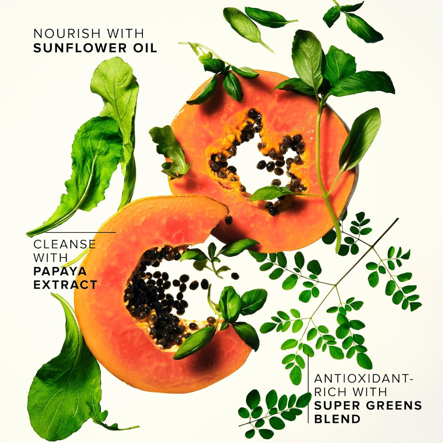 Farmacy Makeup Remover Cleansing Balm - Green Clean Waterproof Makeup Remover + Oil Based Cleanser - Newly Formulated Double Cleanser with Plant Based Waxes + Upcycled Moringa (100ml)