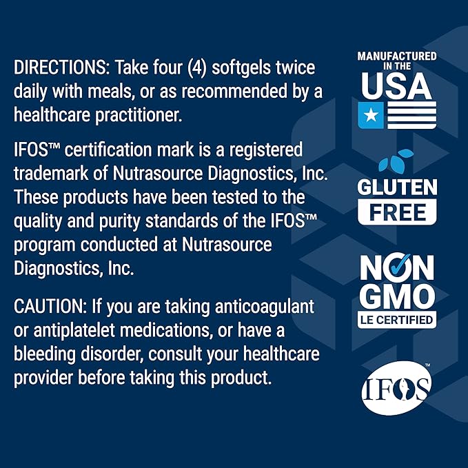 Life Extension Super Omega-3 EPA/DHA Fish Oil, Sesame Lignans & Olive Extract – Heart Health, Brain Health, Inflammation Health Support, Gluten-Free, Easy to Swallow, Non-GMO, 240 Softgels