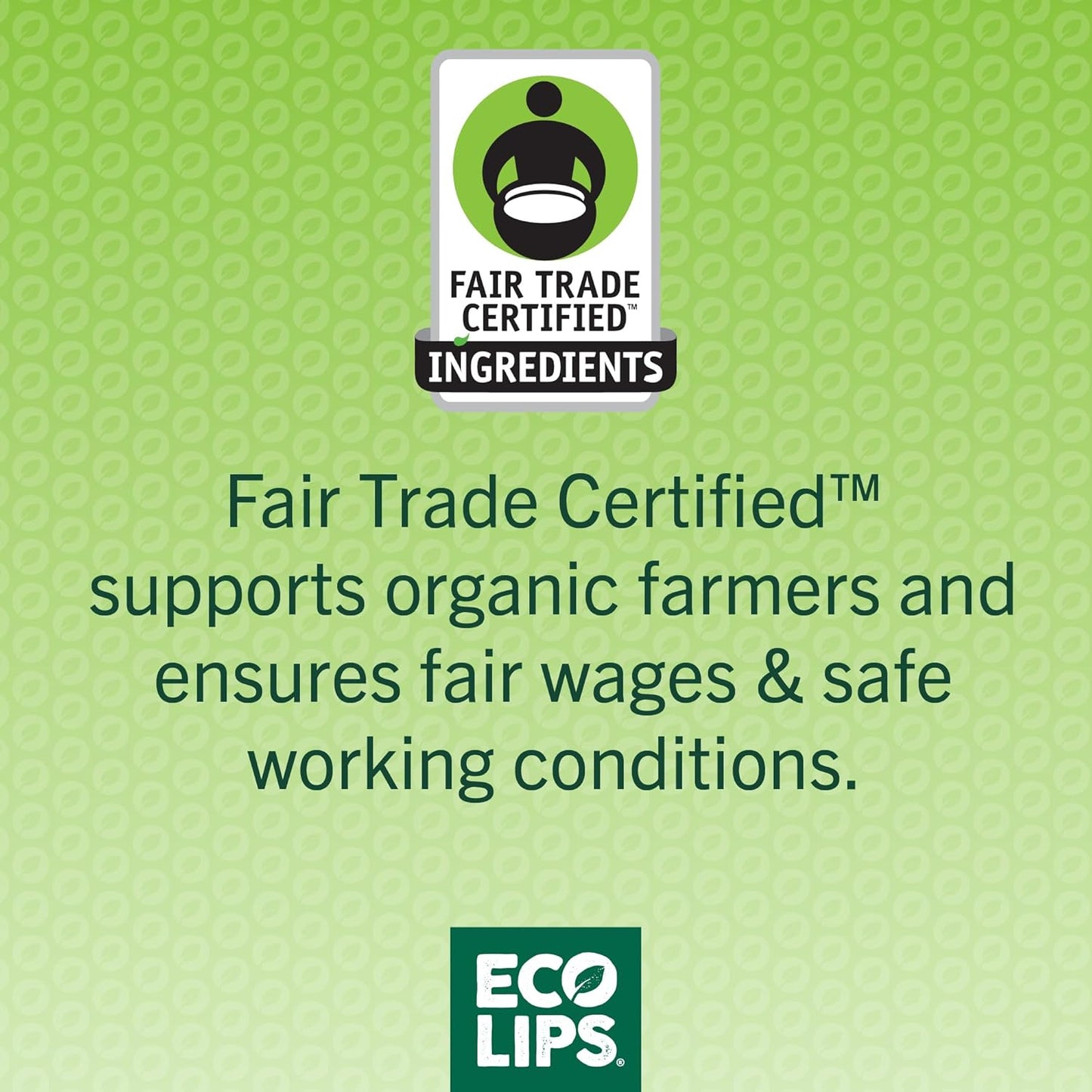 Eco Lips Lip Food - Nutrient Dense & Organic Lip Balm (Protect) - Lavender & Vanilla 3-pack