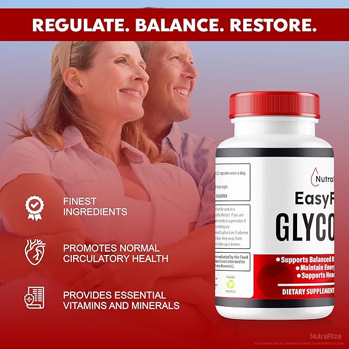 (2 Pack) Easy Flow Glycogen, EasyFlow Glycogen Support Capsules, Easy Flow Glyco Optimizer, Official EasyFlow Glyco Optimiser Capsules, Easy Flow Detox Cleanse, Easy Flow Glycol (120 Capsules)