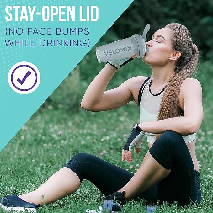 '-4 PACK- 28 oz Shaker Cups for Protein Shakes - 4x Wire Whisk | Leak Proof Protein Shaker Bottles for Protein Mixes | Protein Shaker Bottle Pack | Mixer for Protein Shakes(Aqua Depths)