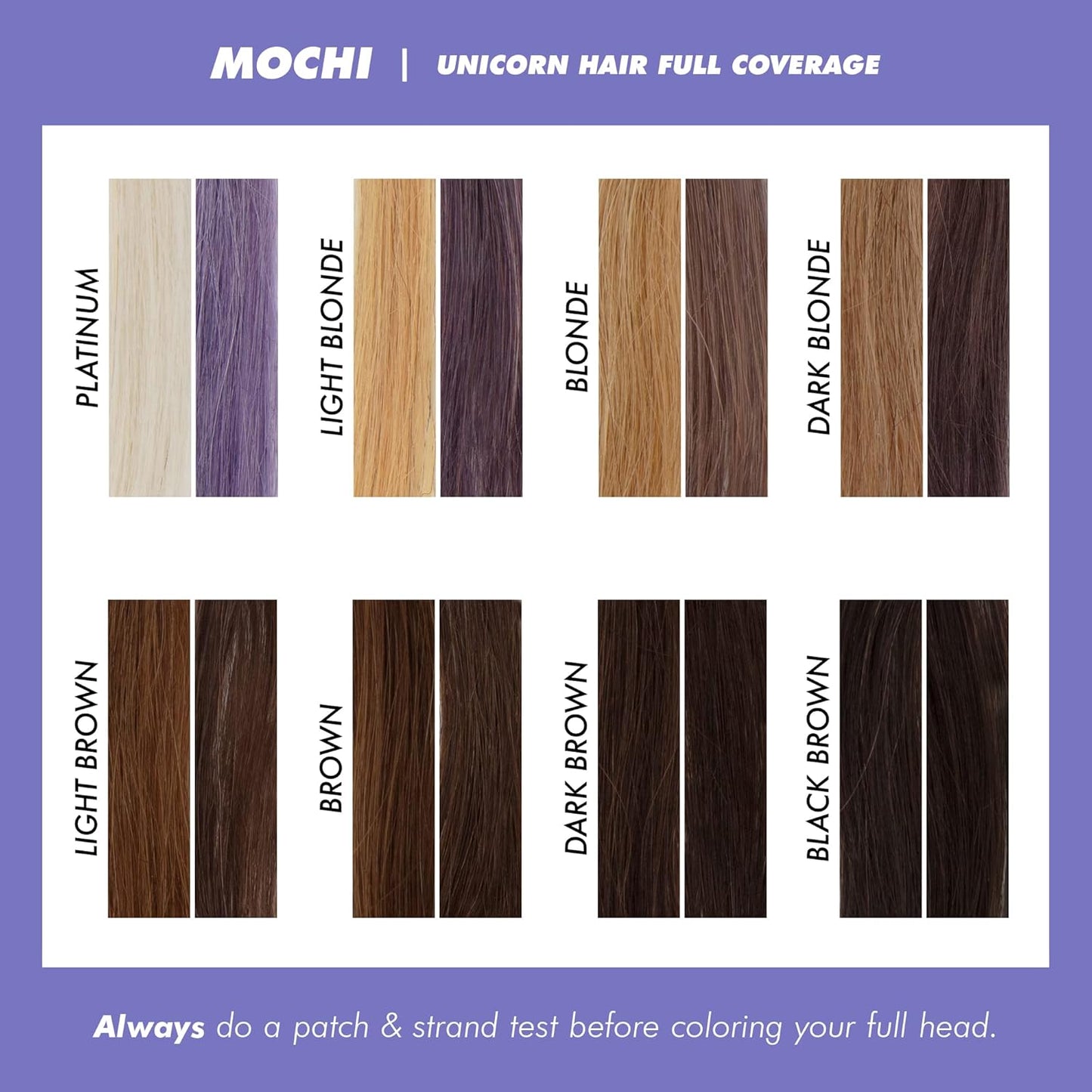 Lime Crime Unicorn Hair Dye Full Coverage, Mochi (Lavender) - Vegan and Cruelty Free Semi-Permanent Hair Color Conditions & Moisturizes - Temporary Purple Hair Dye With Sugary Citrus Vanilla Scent