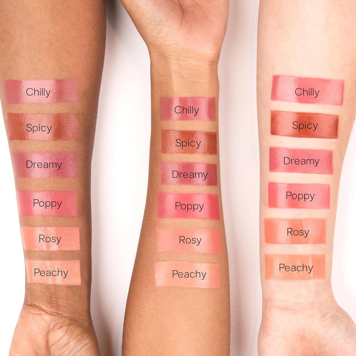 Saie Dew Liquid Blush for Cheeks - Hydrating Cream Blush Stick with a Blendable + Buildable Formula - Skincare Infused Dewy Cheek Tint for a Natural Flush - Glowy Makeup Essential - Dreamy (.40 oz)