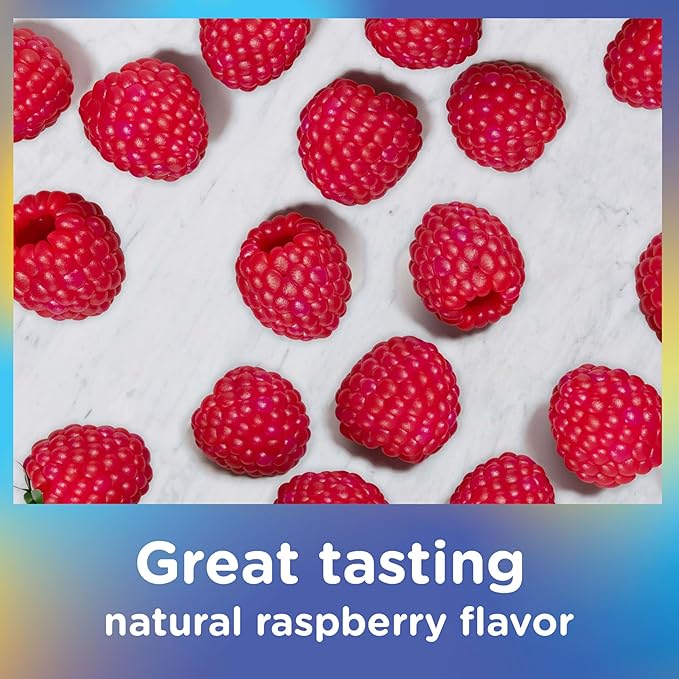 Zarbee's Children's Calm Gummy, Supports a Calm Mind & Body for Kids Ages 5+, Made with Magnesium, Chamomile & Vitamin B6, Natural Raspberry Flavor, 30 Count Gummies