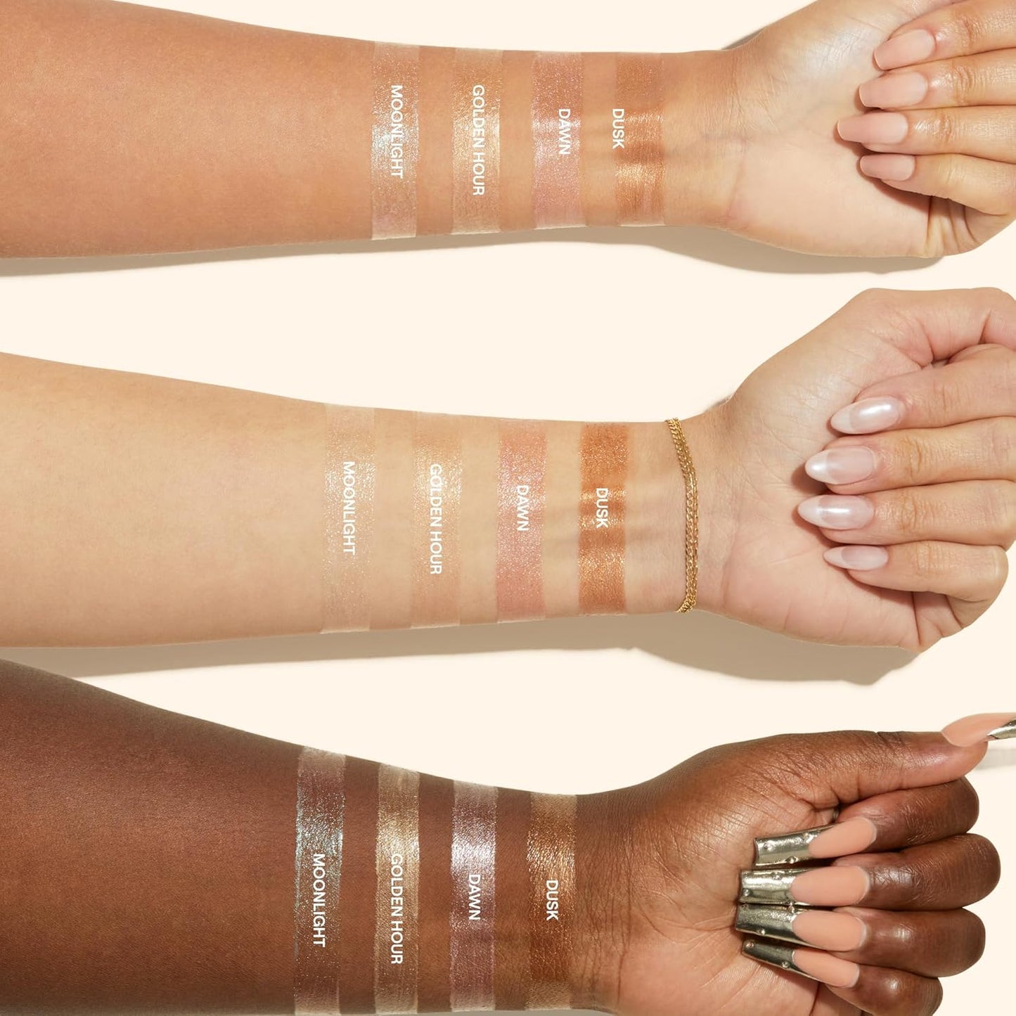 Live Tinted Hueglow Liquid Highlighter Drops - Lightweight Serum-Infused Highlighter, Non-Greasy Formula for Natural Radiance and Advanced Hydration, Golden Hour, 0.46fl oz/ 13.5mL