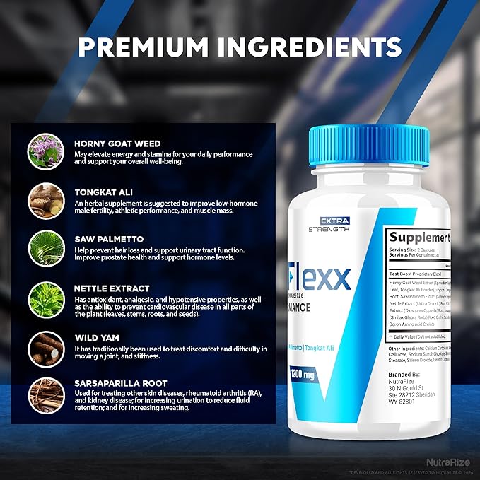 (2 Pack) ViraFlexx for Men, ViraFlex Pro Capsules, Male Performance Support 500mg, All Natural Dietary Supplement to Support Overall Health, Vira Flexx Reviews (120 Capsules)