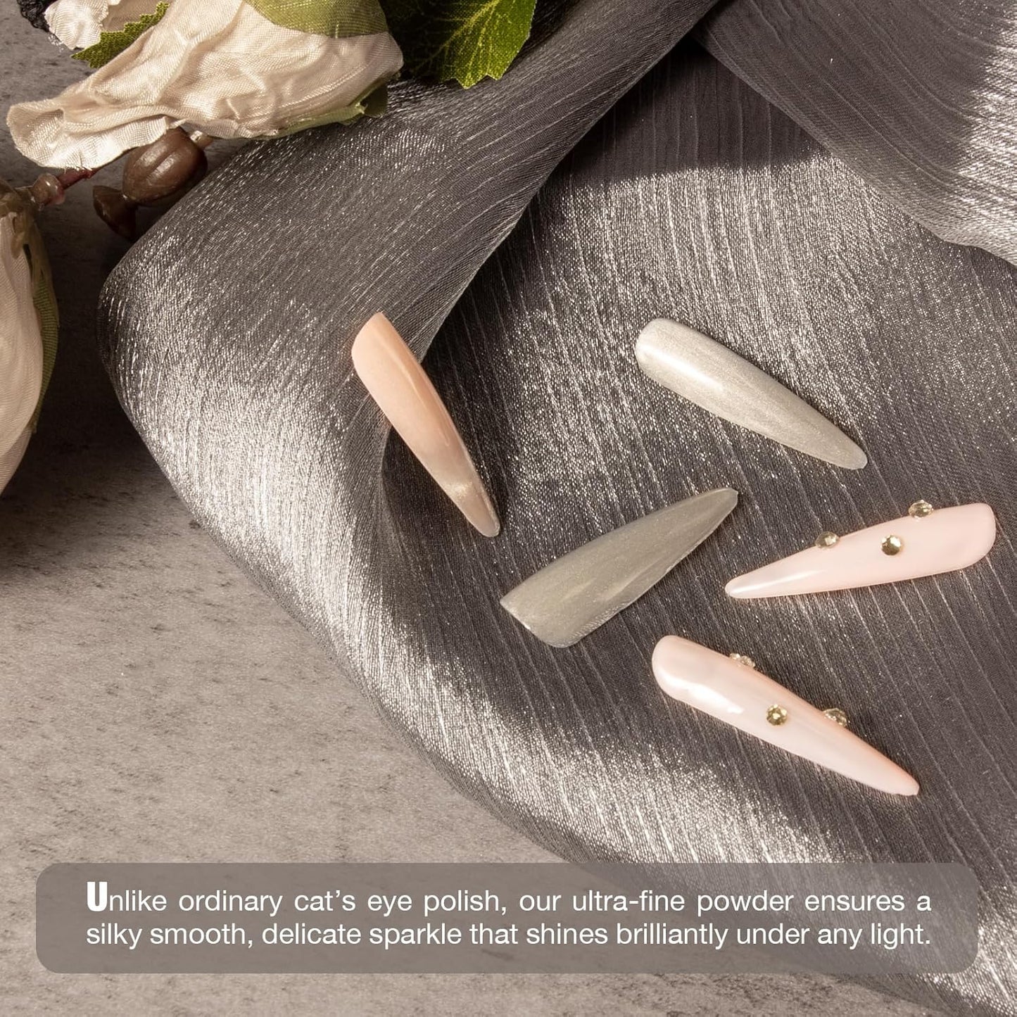 Cat Eye Gel Nail Polish with Magnet Stick, 15ml Magnetic Gel, Create Stunning Cat Eye Effects for DIY Manicures, Long-Lasting, Salon-Quality Finish, Frosted Vision