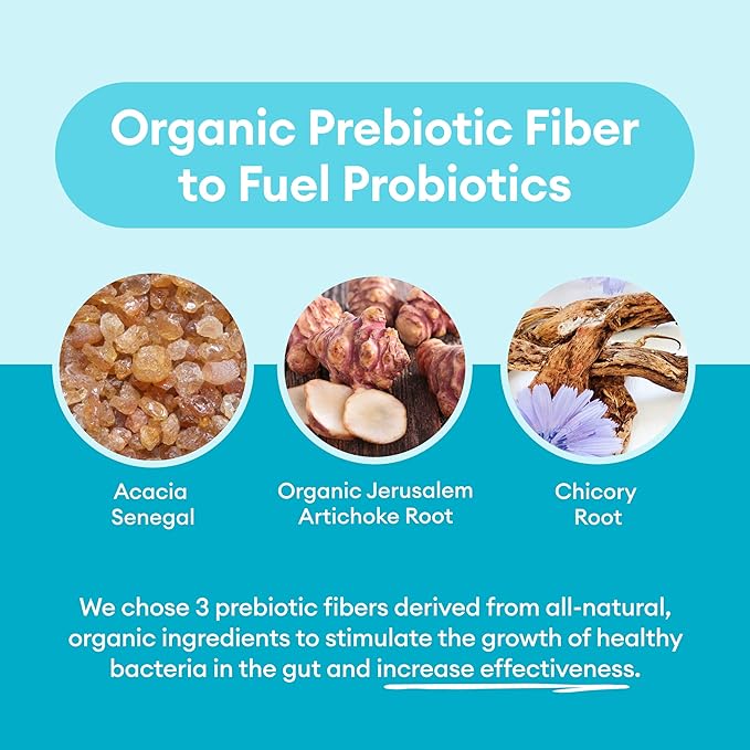 Physician's Choice Probiotics 60 Billion CFU - 10 Strains + Organic Prebiotics - Immune, Digestive & Gut Health - Supports Occasional Constipation, Diarrhea, Gas & Bloating - for Women & Men - 30ct