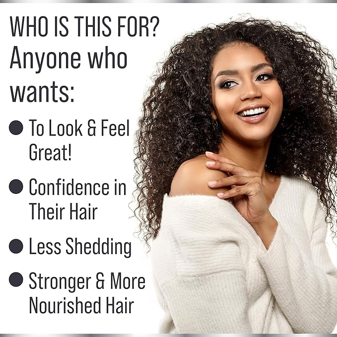 Biotin + Soluble Keratin - 10000mcg Biotin with Clinically Tested Cynatine Keratin - Biotin and Soluble Keratin Vitamins for Men and Women's Hair Growth - Vegan Keratin Supplement for Hair Growth