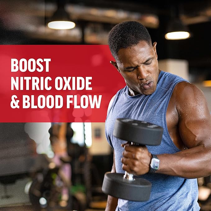 FORCE FACTOR L Arginine HCL, L-Arginine Supplement to Boost Nitric Oxide for Better Circulation, Blood Flow, and Muscle Pumps, L Arginine Powder 6000mg, Unflavored, 30 Servings