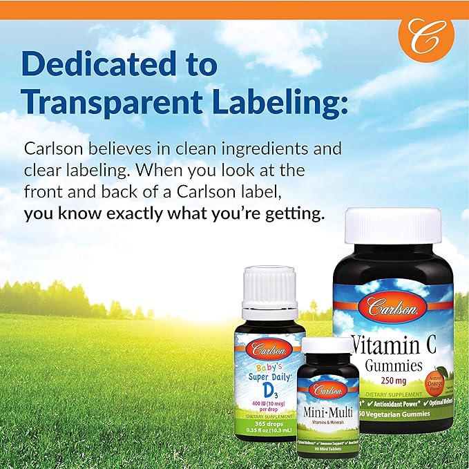 Carlson - Lutein, 6 mg, Healthy Vision & Eye Function, Antioxidant, 60 Softgels