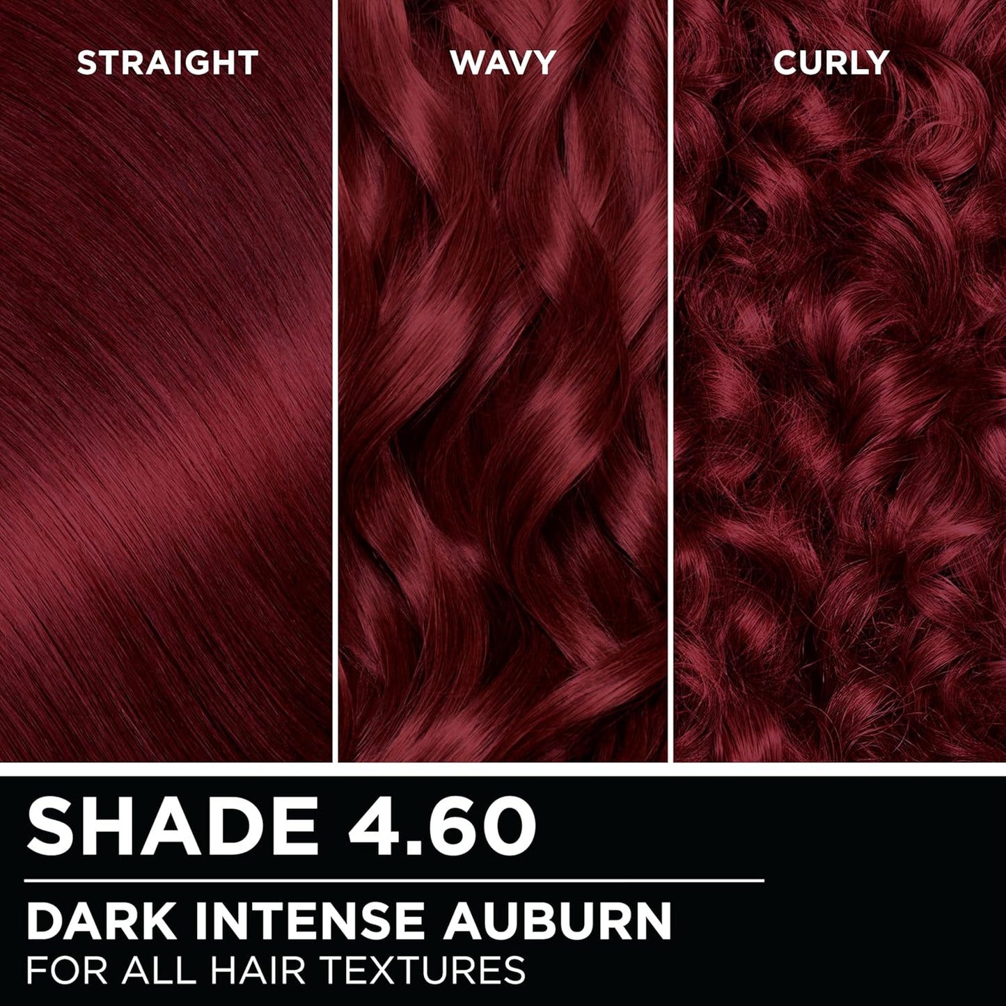 Garnier Hair Color Olia Ammonia-Free Brilliant Color Oil-Rich Permanent Hair Dye, 4.60 Dark Intense Auburn, 2 Count (Packaging May Vary)