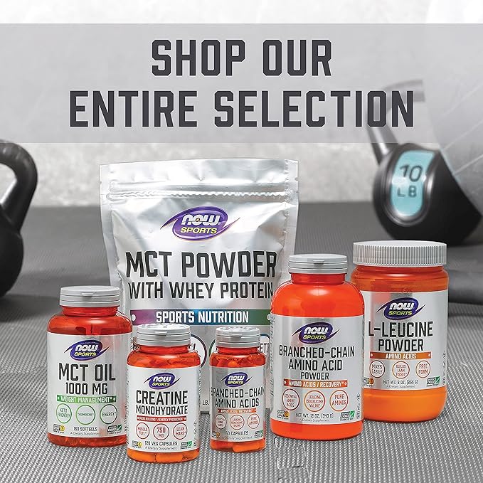 NOW Sports Nutrition, L- Ornithine Powder, Protein Metabolism* and Urea Detox*, Amino Acids, 8-Ounce (Pack of 2)