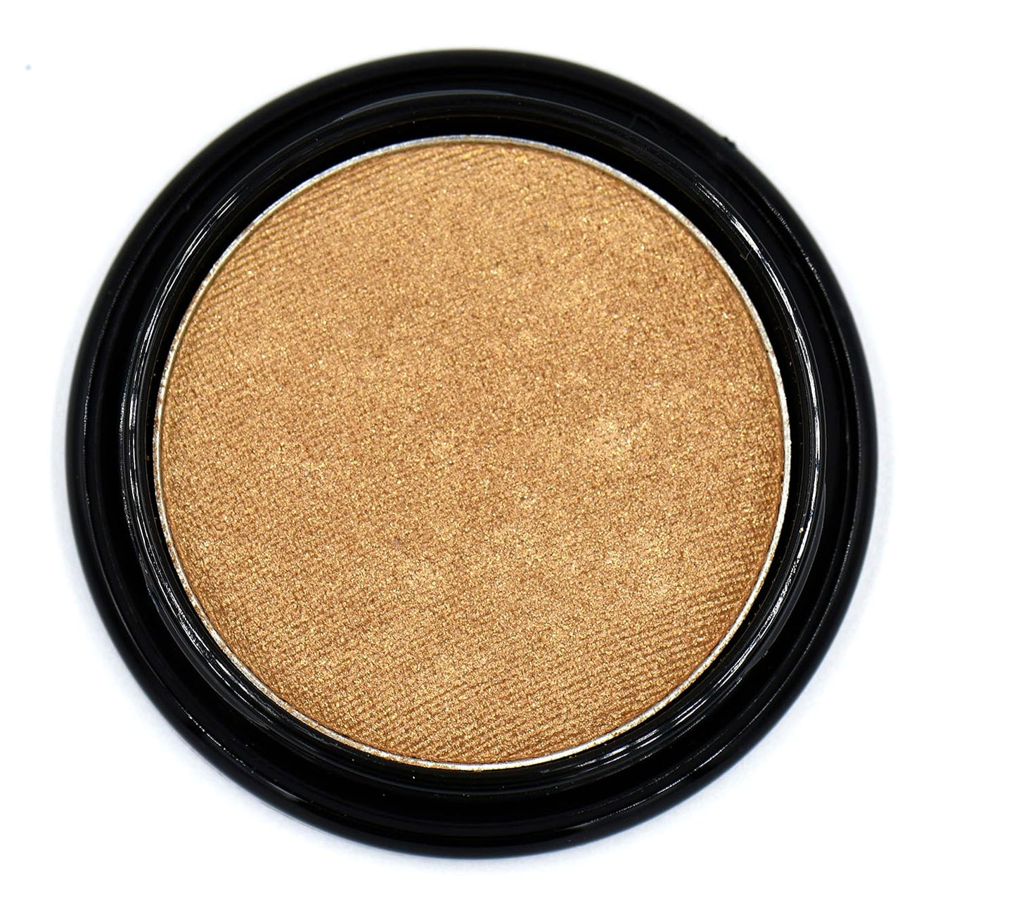 Goddess Glow Nude Gold Beige Glam Baked Shimmer Pressed Powder Single Vegan Eyeshadow; Talc, Paraben & Cruelty Free