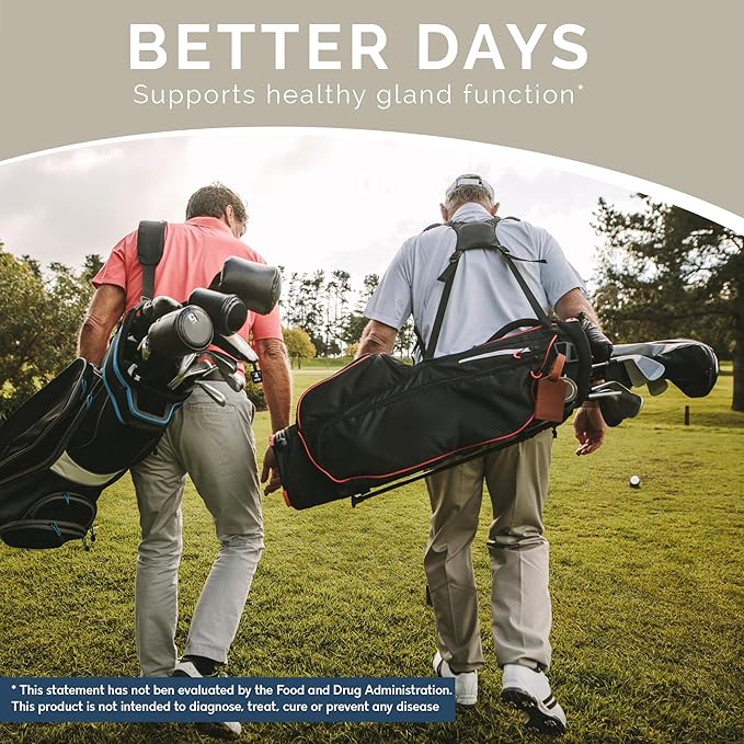 Balanced Vibe 11-in-1 Prostate Support Supplement for Men’s Health | Organic Prostate Formula | Less Bathroom Trips, Better Sleep | Pygeum and Saw Palmetto Prostate Complex w Beta-Sitosterol(90ct)