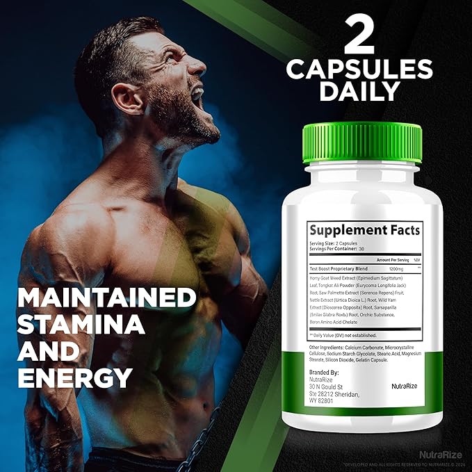 (2 Pack) Eroboost Supplement for Men, Eroboost Male Supplement, Daily Nutrition to Support Peak Performance and Overall Wellness, Official Ero Boost Formula Reviews (120 Capsules)